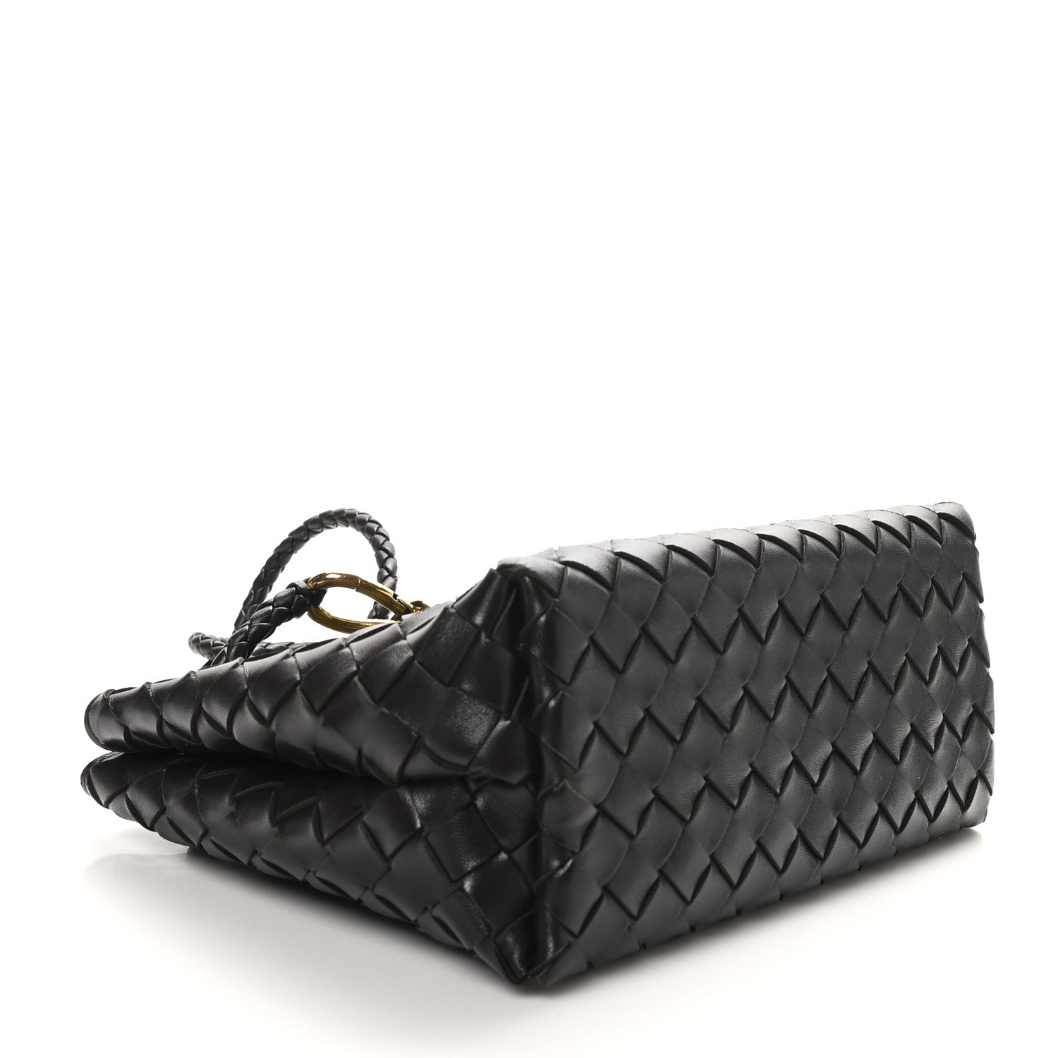 Bottega Veneta Nappa Intrecciato Small Andiamo Shoulder Bag Fondant 4 of 9