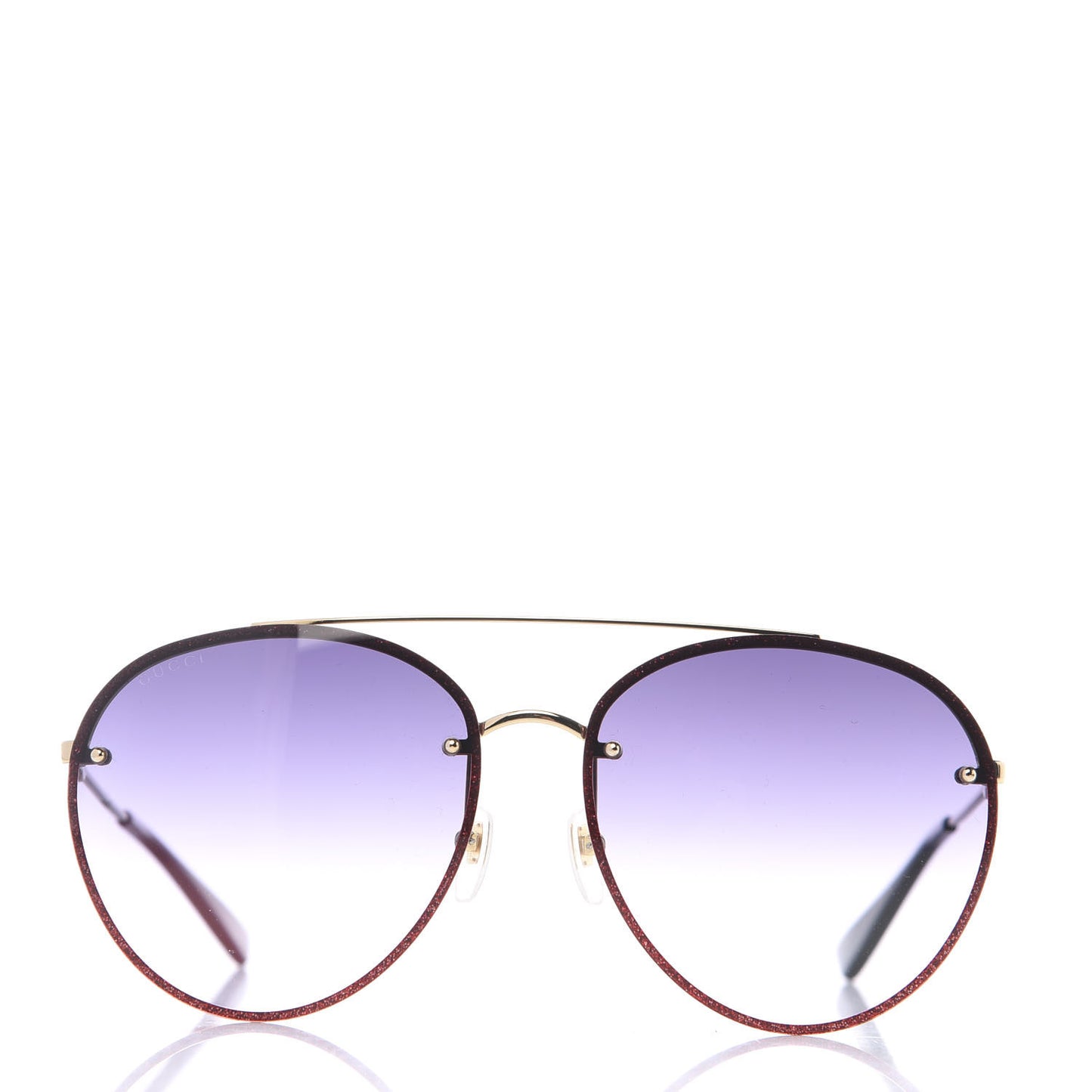 Glitter Aviator Sunglasses GG0351S Red