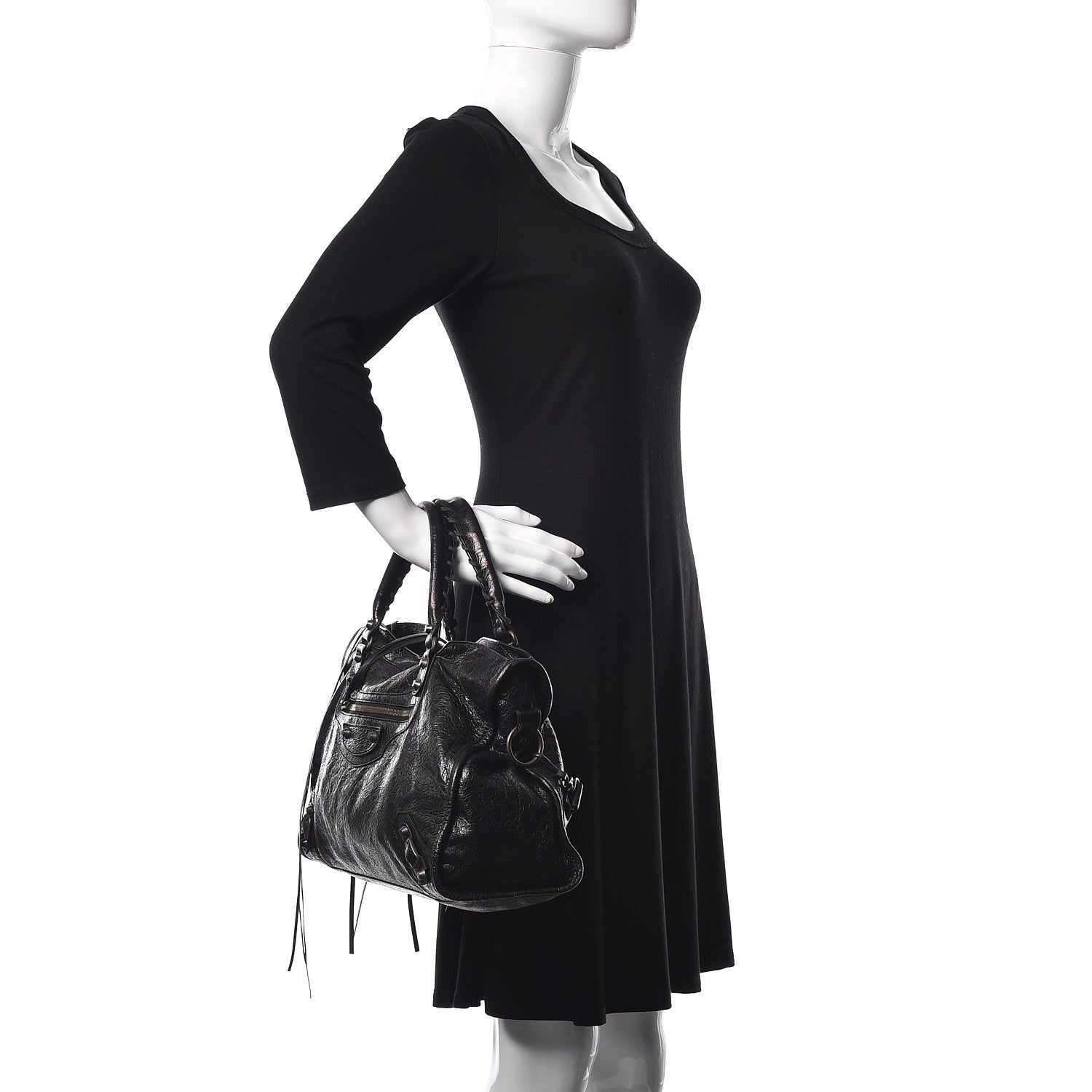 Balenciaga Agneau Classic Hardware City Black 4 of 13