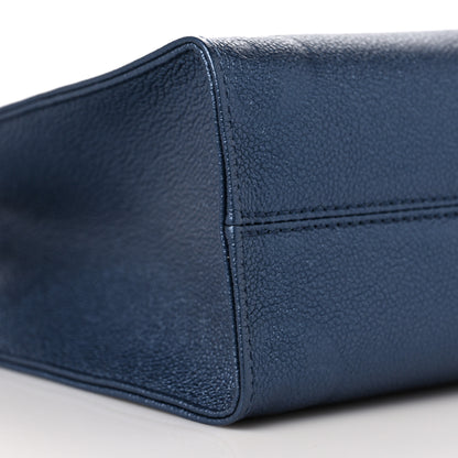 Louis Vuitton Metallic Empreinte Monogram Giant Onthego PM Navy Nacre 7 of 8