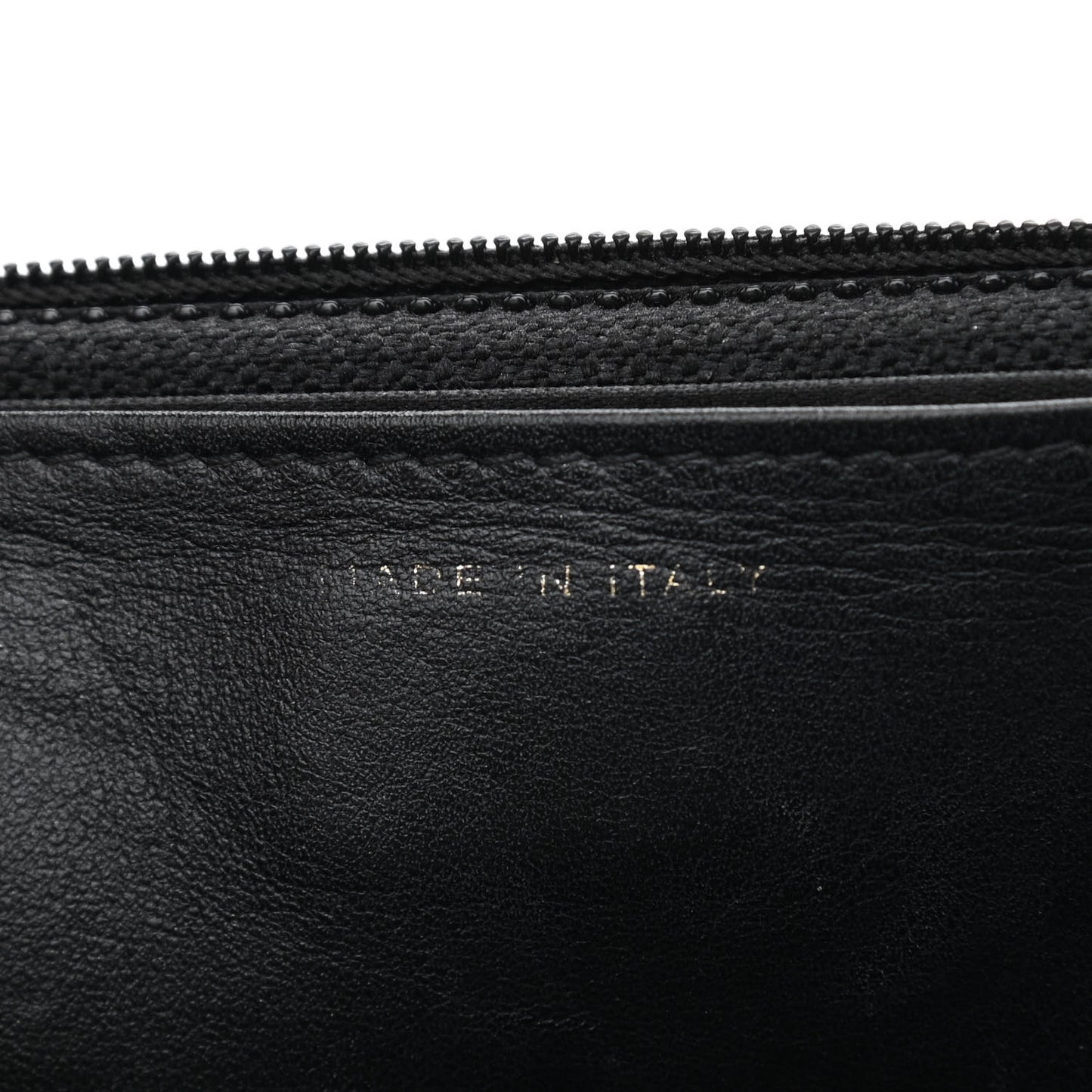 Caviar Quilted Boy Wallet On Chain WOC Black