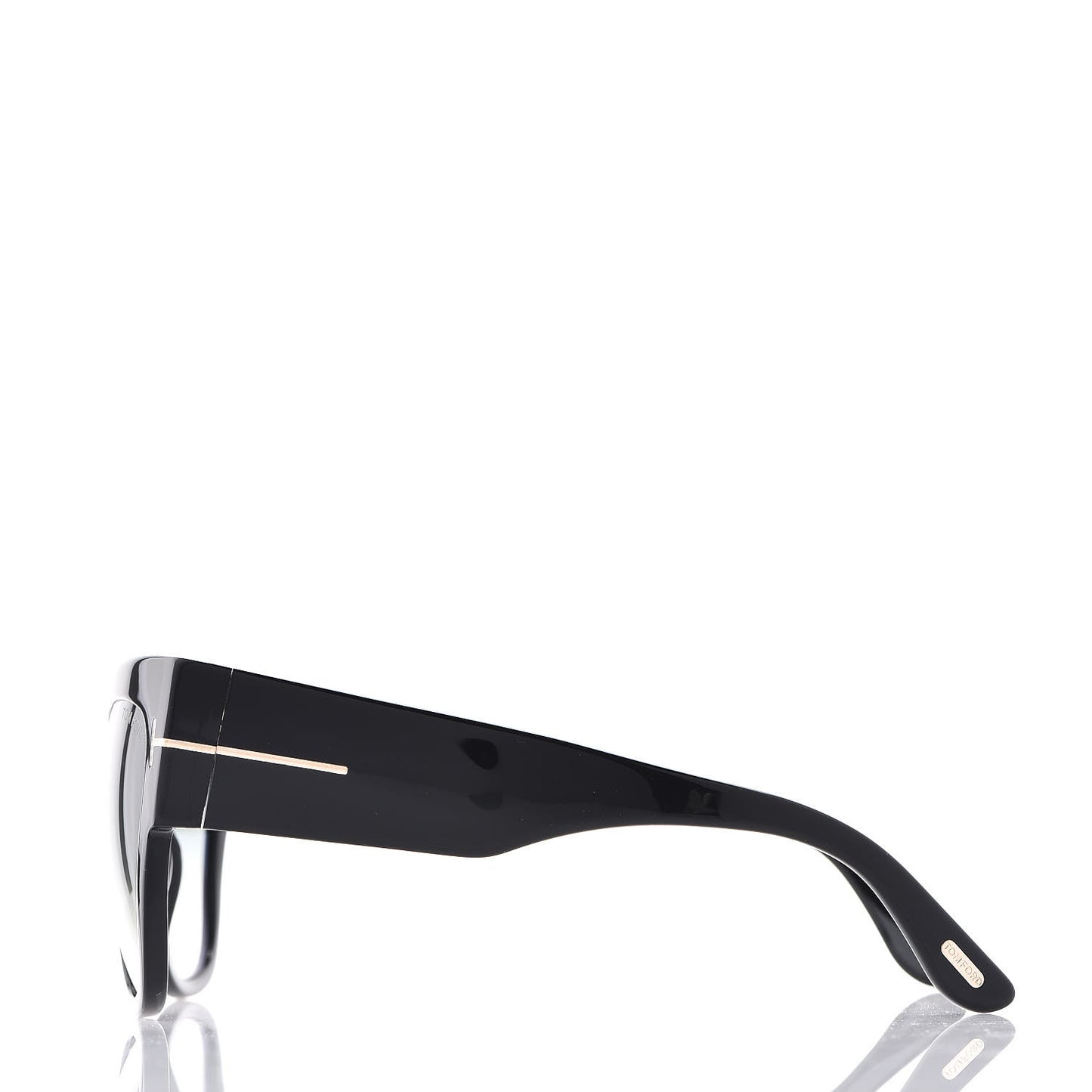 Acetate Anoushka Cat Eye Sunglasses TF371 Black