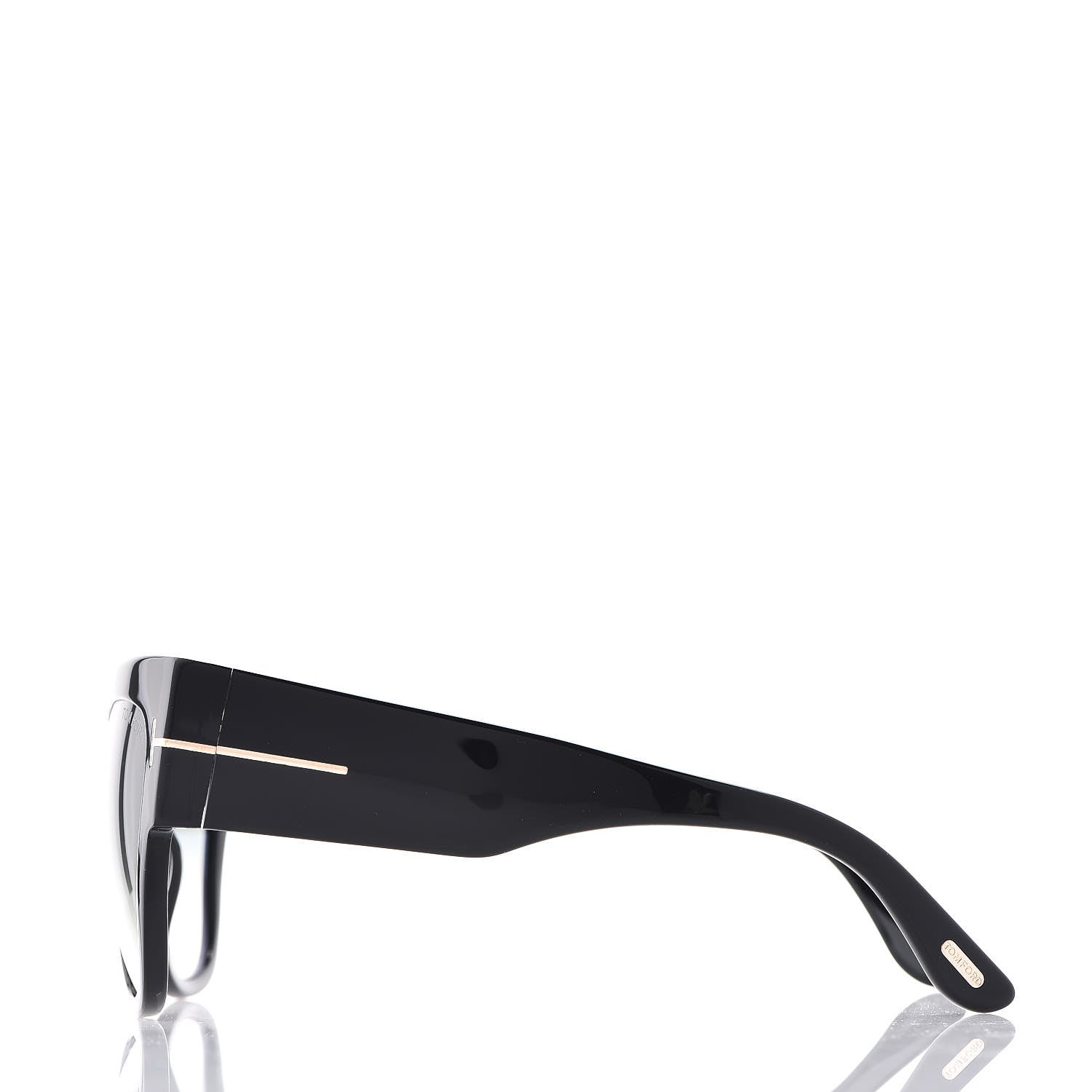 Tom Ford Acetate Anoushka Cat Eye Sunglasses TF371 Black 3 of 7