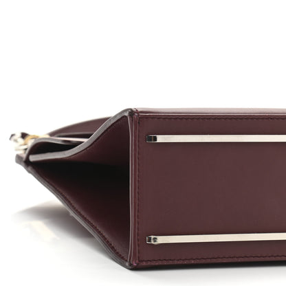Balenciaga Calfskin Le Dix Cartable S Bag Aubergine 9 of 11