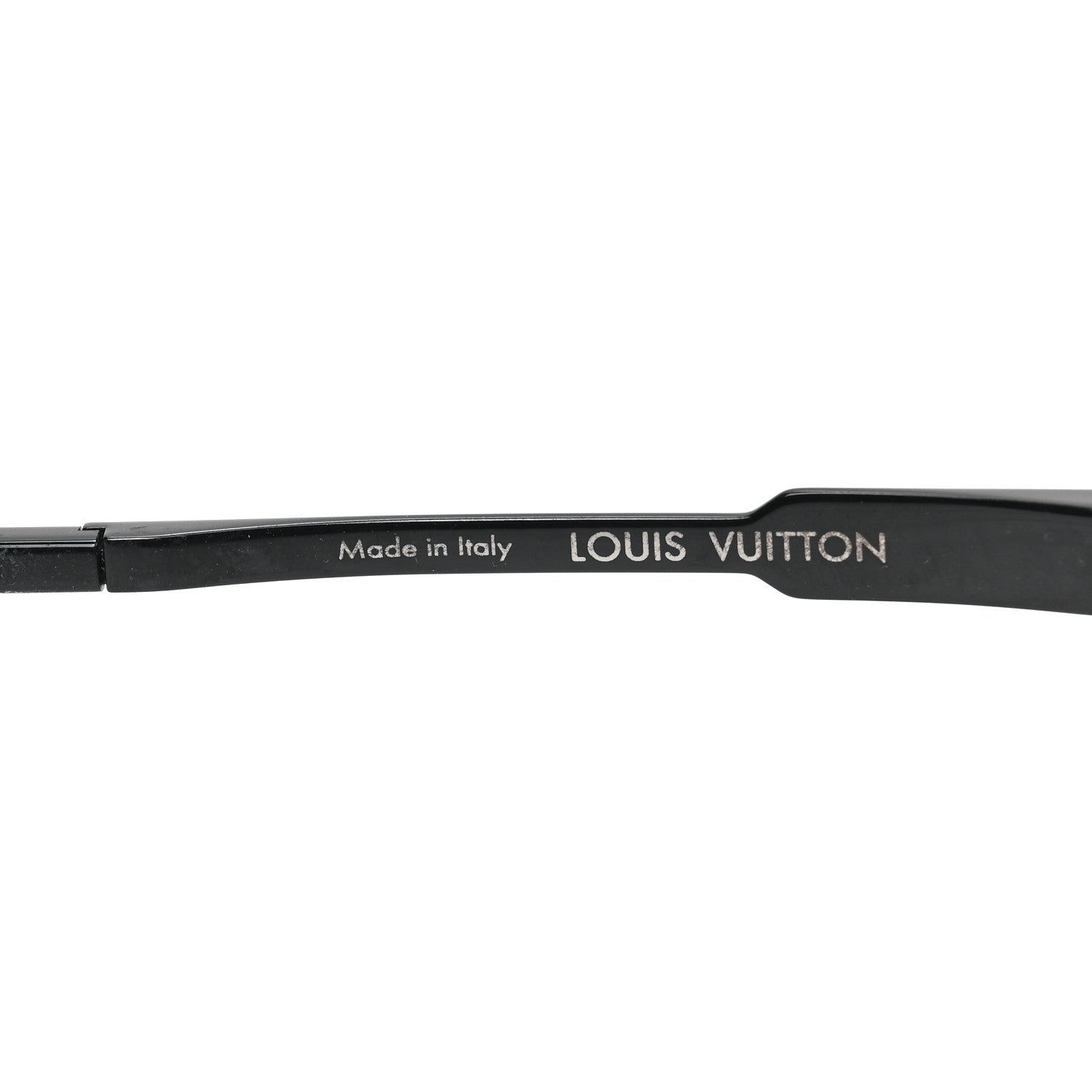 Louis Vuitton Acetate Swarovski Crystal Cyclone Sunglasses Z1899U Black 6 of 6