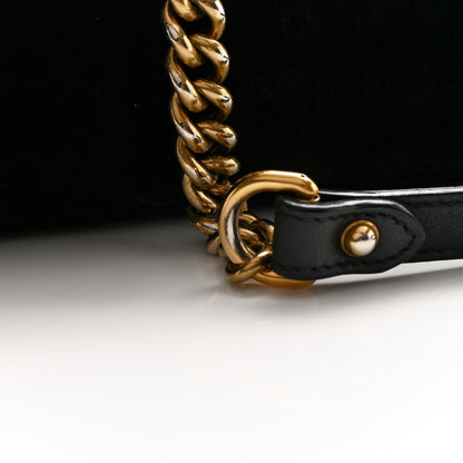 Gucci Velvet Matelasse Mini GG Marmont Shoulder Bag Black 23 of 25