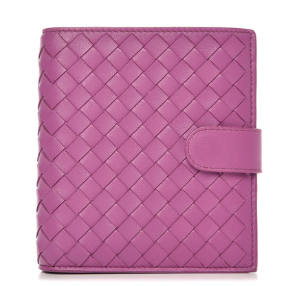 Bottega Veneta Nappa Intrecciato French Flap Wallet Peony 1 of 8