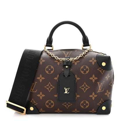 Louis Vuitton Monogram Petite Malle Souple Black 1 of 9