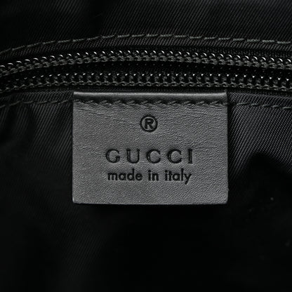 Gucci GG Supreme Monogram Web Messenger Bag Black 6 of 10