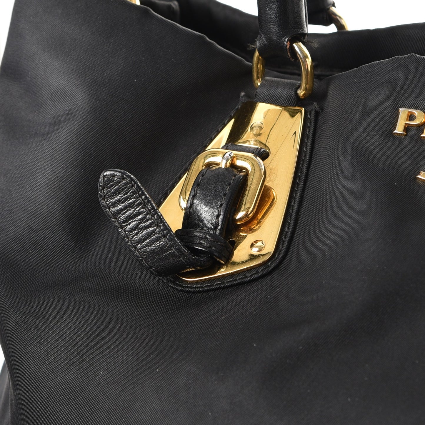 Tessuto Nylon Tote Nero Black
