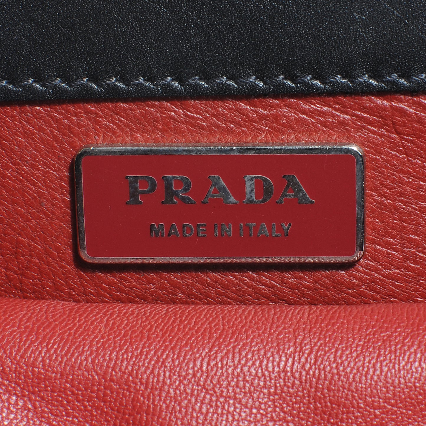 Shiny Crocodile Framed Bag Black