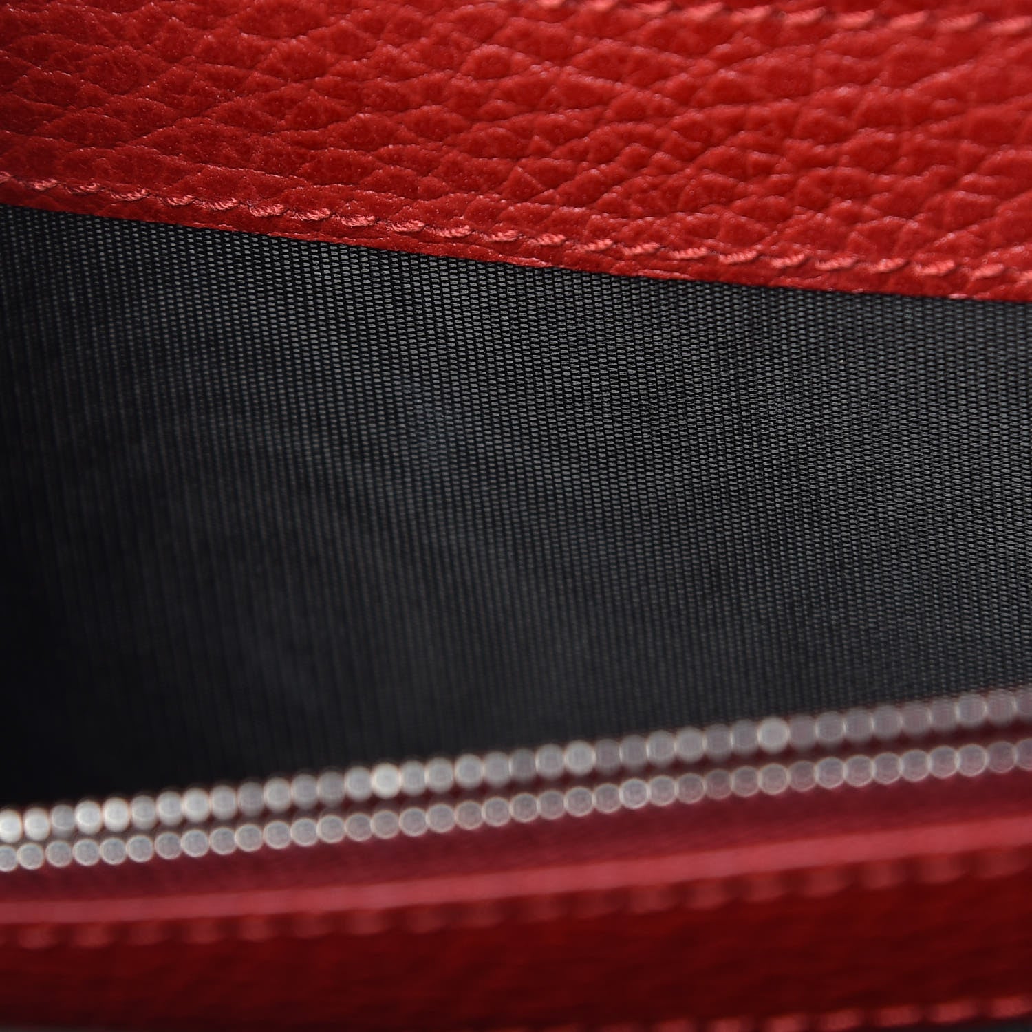 Gucci Calfskin Mini Dionysus Chain Wallet Hibiscus Red 12 of 13