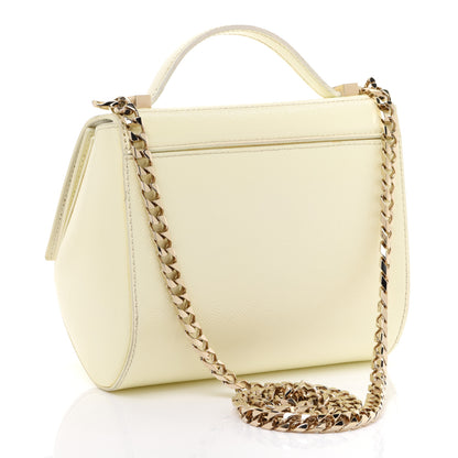 Givenchy Patent Calfskin Mini Pandora Box Chain Crossbody Bag White 3 of 13