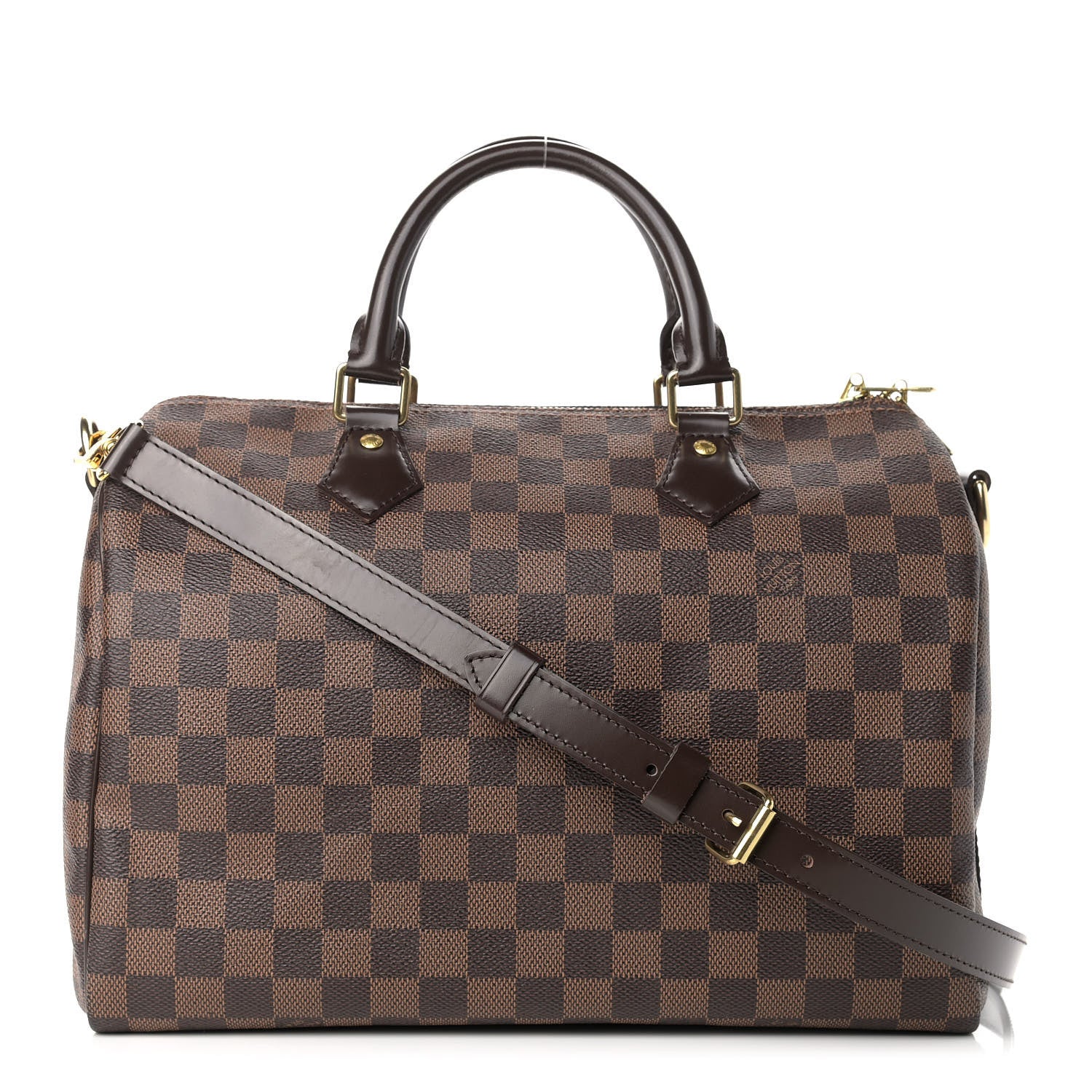 Louis Vuitton Damier Ebene Speedy Bandouliere 30 1 of 12
