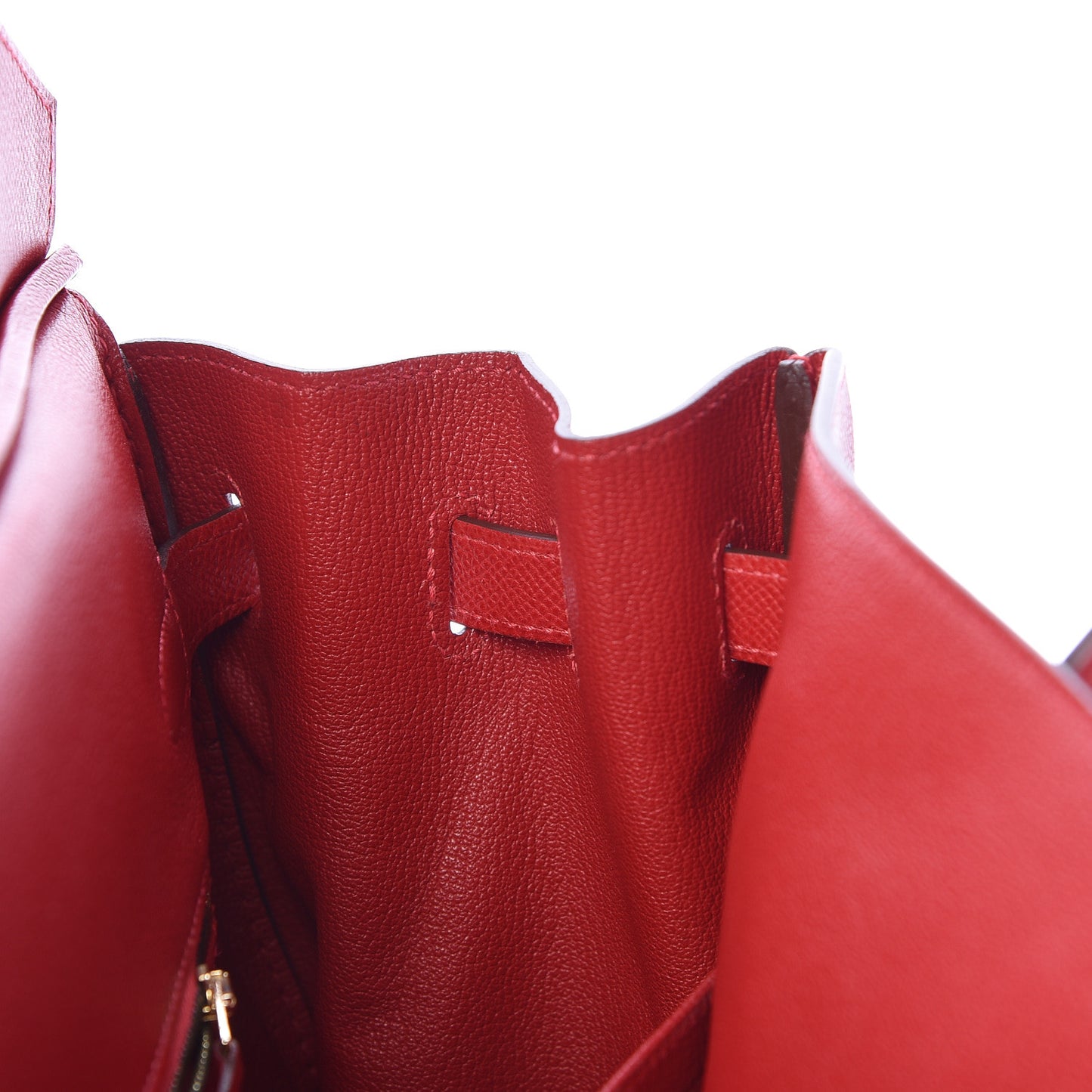 Epsom Birkin 35 Rouge Casaque