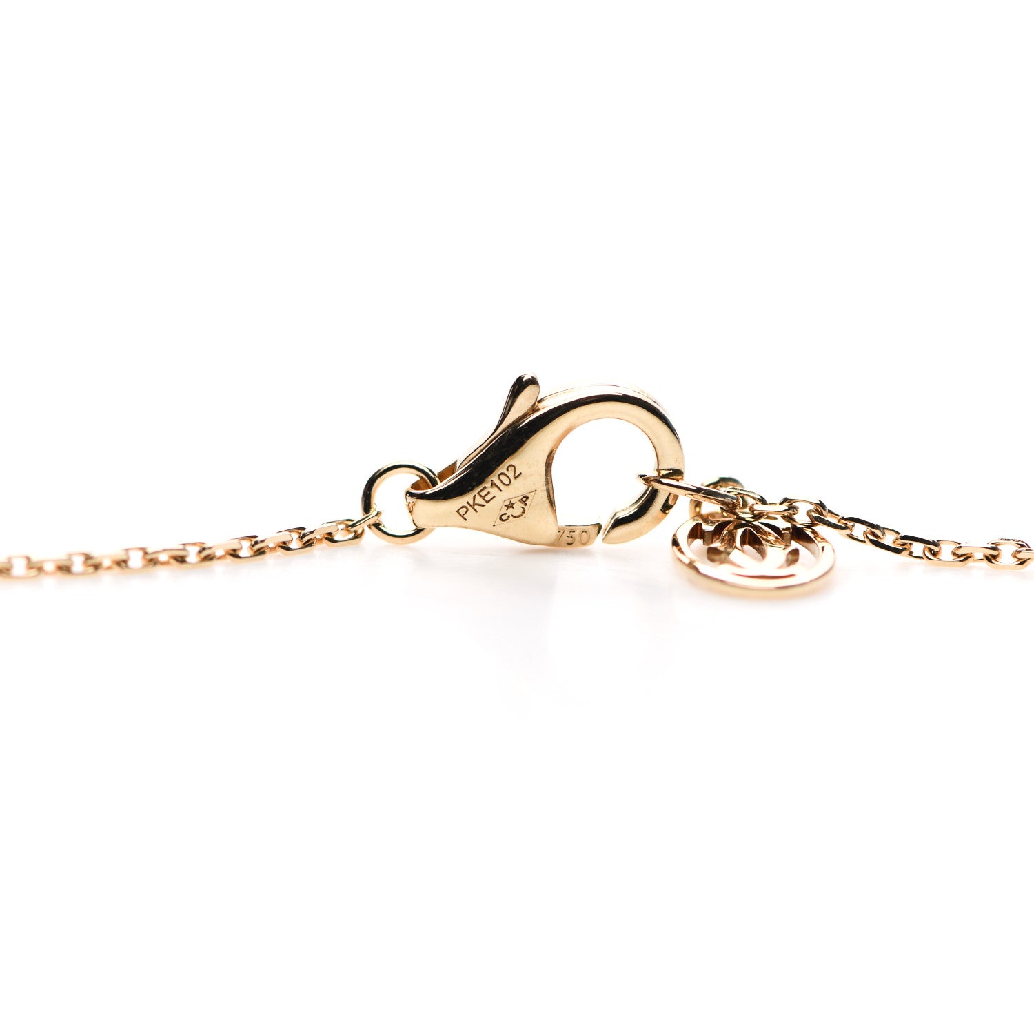 Cartier 18K Yellow Gold Diamond XS D'Amour Pendant Necklace 4 of 6