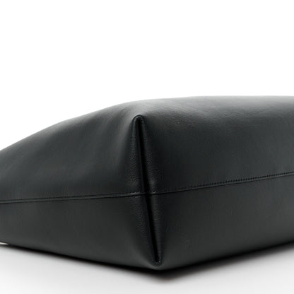 Saint Laurent Calfskin Large Shopping Tote Black 12 of 13
