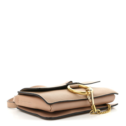 Chloe Goatskin Small Faye Shoulder Bag Biscotti Beige 4 of 9