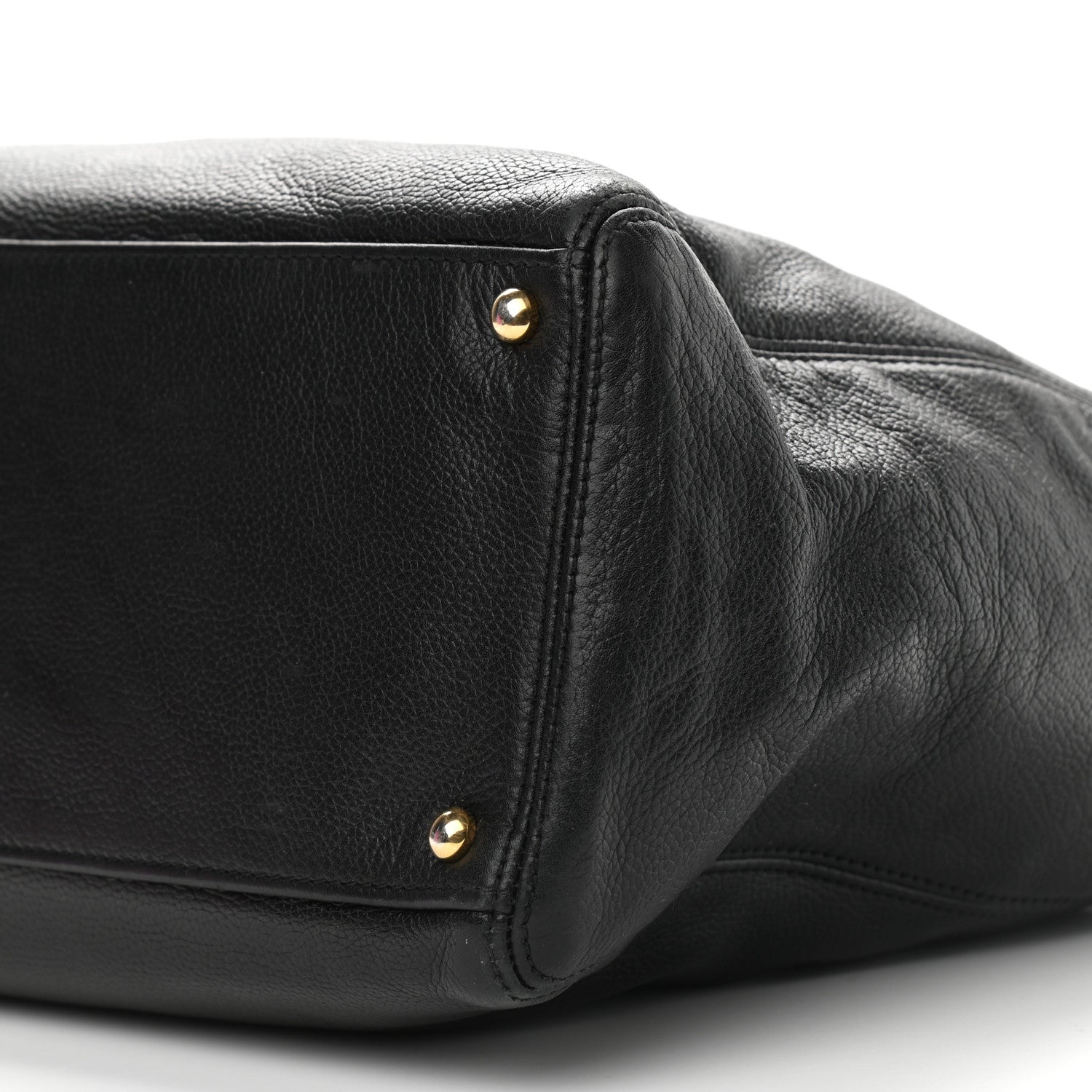Chanel Calfskin Cerf Executive Shopper Tote Black 12 of 12