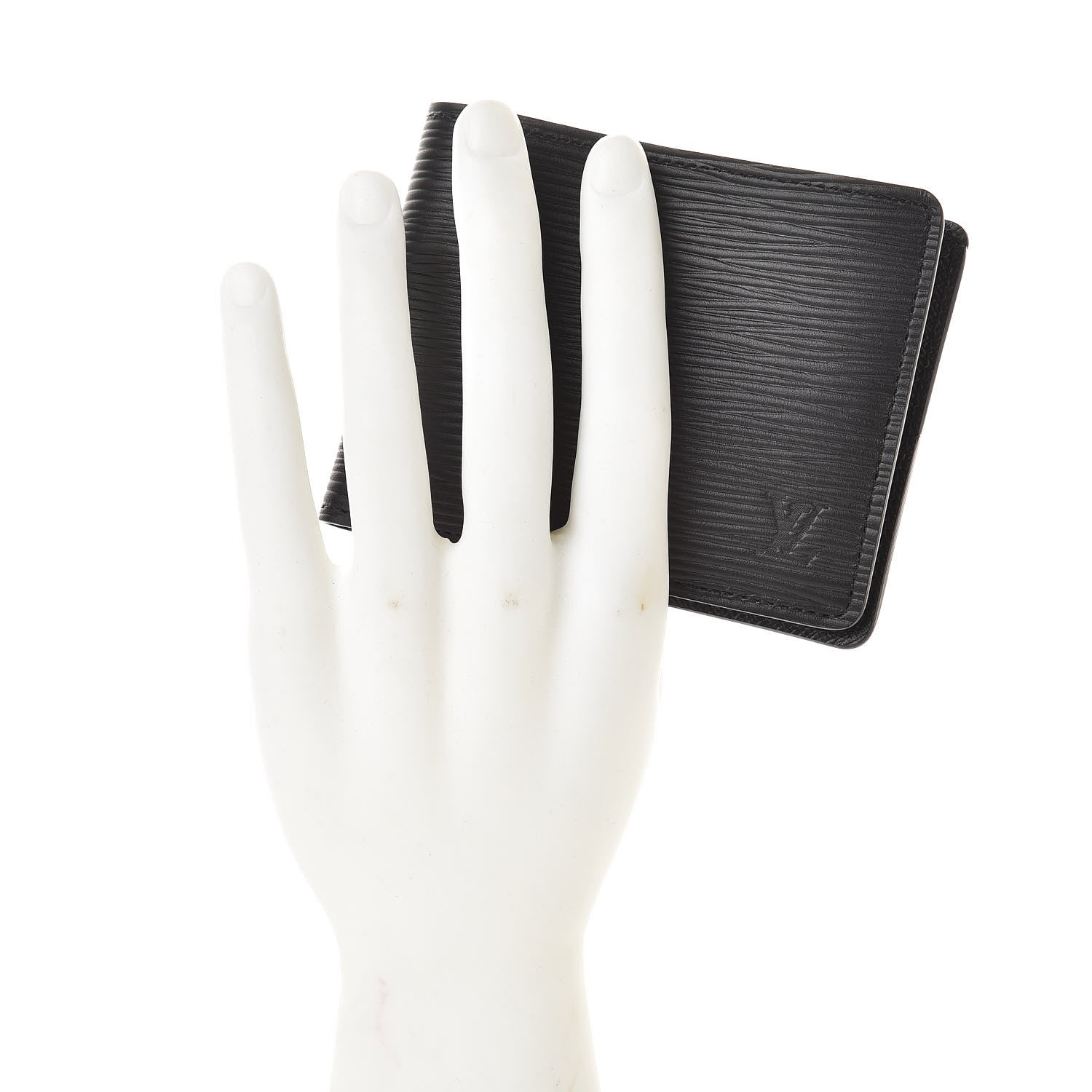 Louis Vuitton Epi Multiple Wallet Black 2 of 6