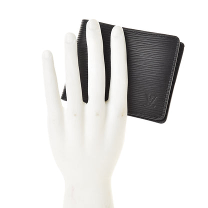 Louis Vuitton Epi Multiple Wallet Black 2 of 6