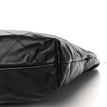 Chanel Shiny Calfskin Quilted Chanel 22 Black 11 of 11