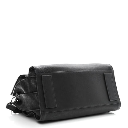 Saint Laurent Grained Calfskin Medium Souple Sac De Jour Black 4 of 12