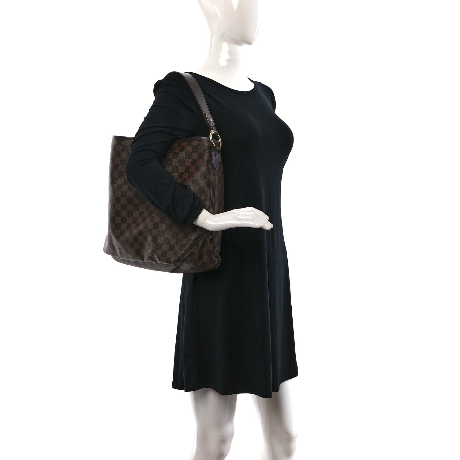 Louis Vuitton Damier Ebene Delightful MM 2 of 9