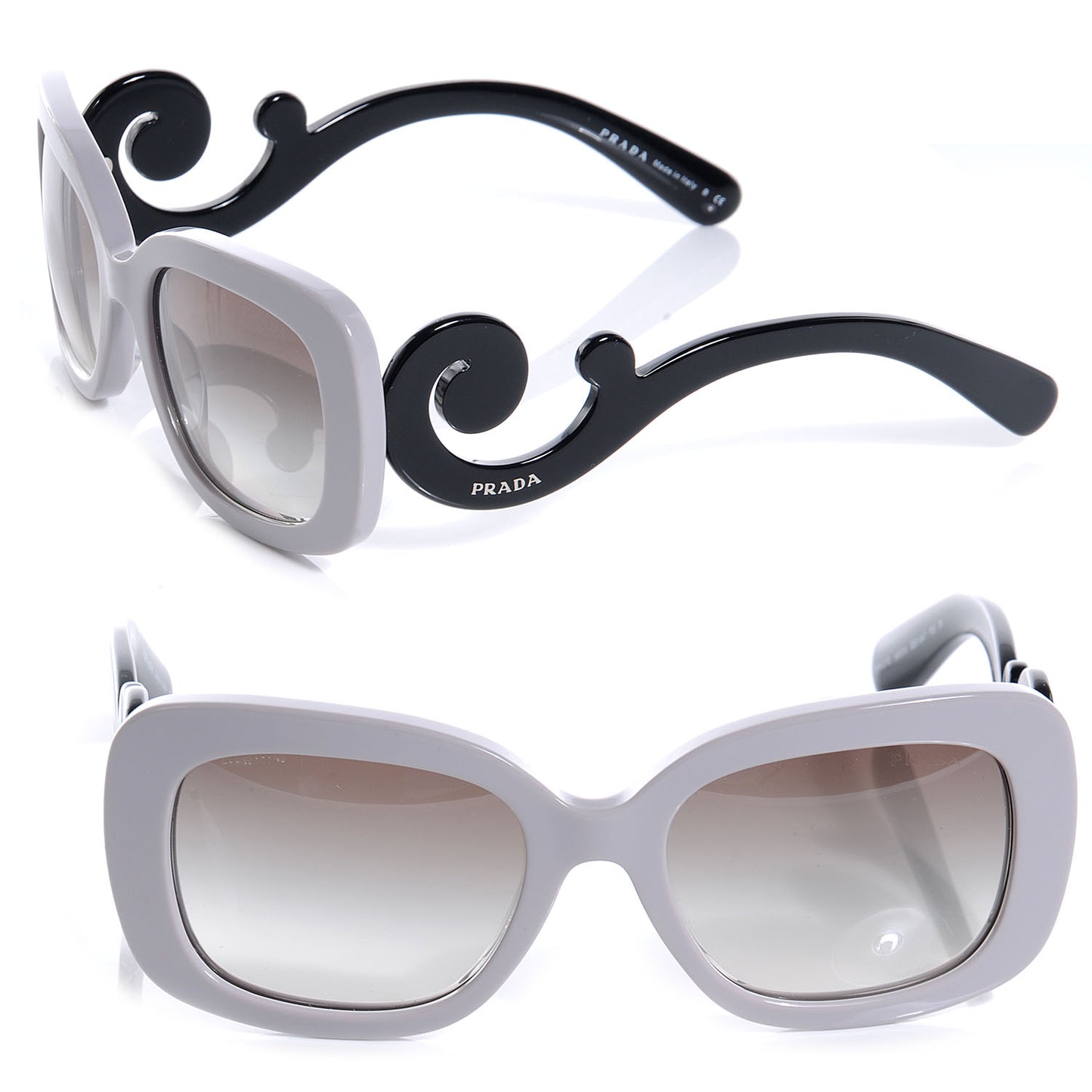 SPR 27O Sunglasses Black Grey