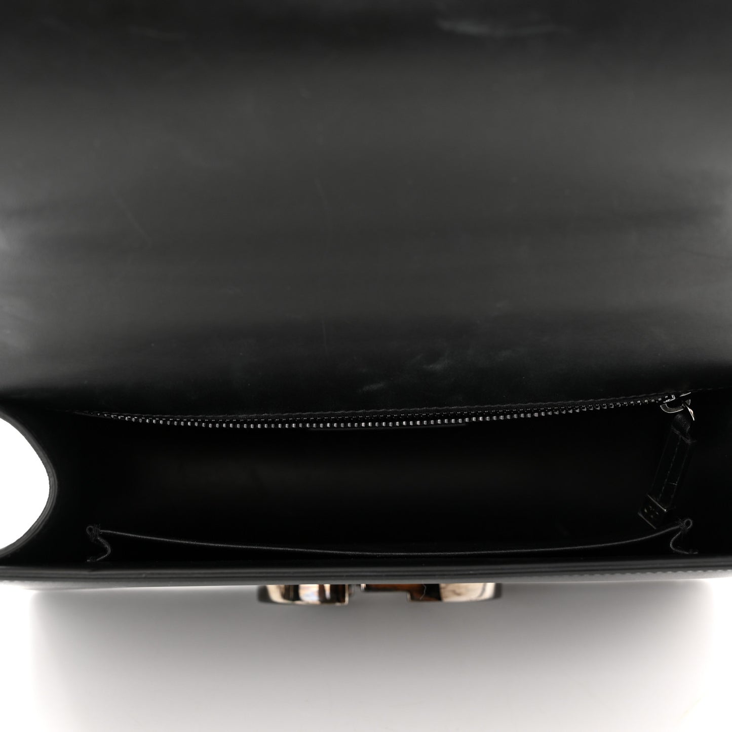 30 Montaigne Flap Bag Black