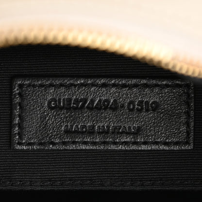 Saint Laurent Calfskin Matelasse Monogram Lou Camera Bag Crema Soft 7 of 10