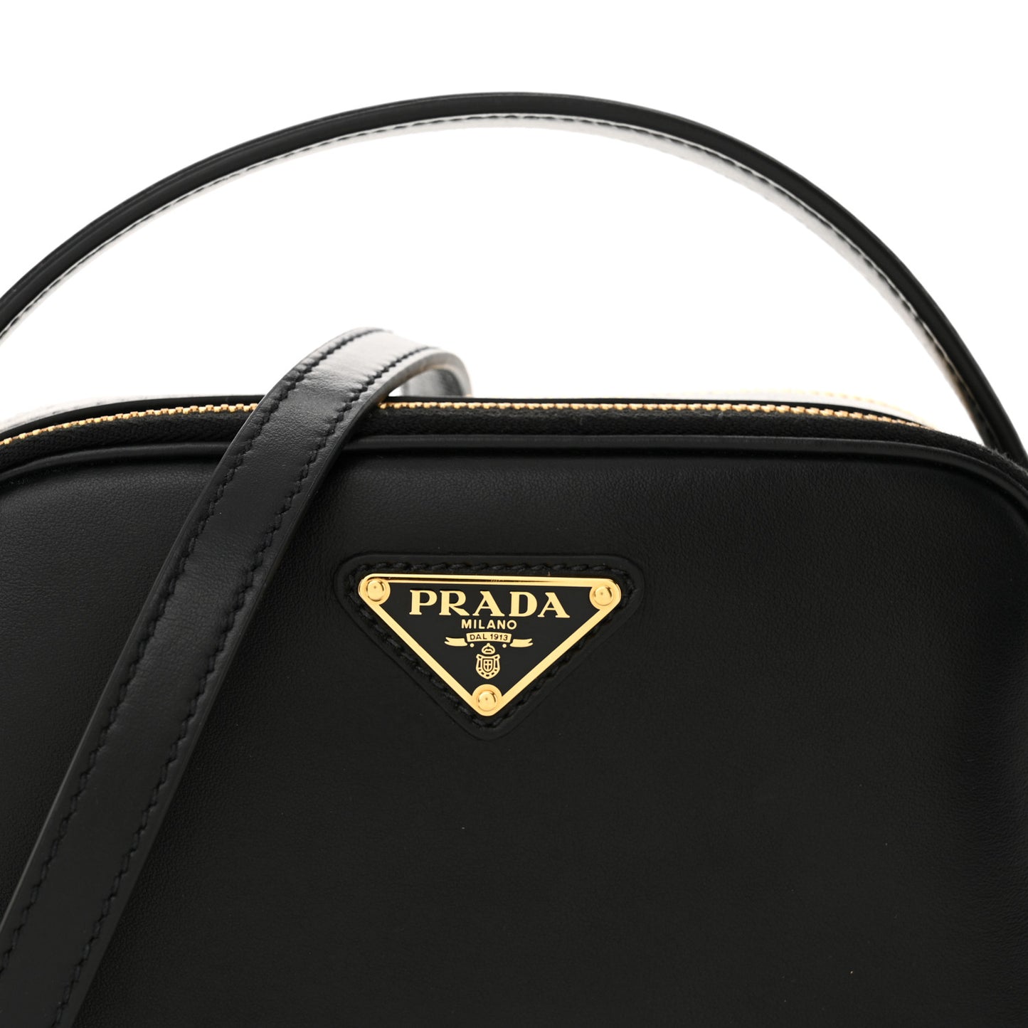 Soft Calfskin Odette Crossbody Black