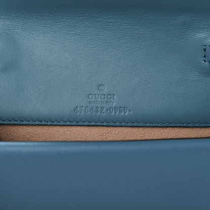 Gucci Velvet Super Mini Dionysus Shoulder Bag Pavone Cyan 6 of 9