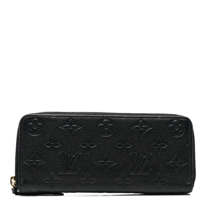 Louis Vuitton Empreinte Clemence Wallet Black 1 of 5