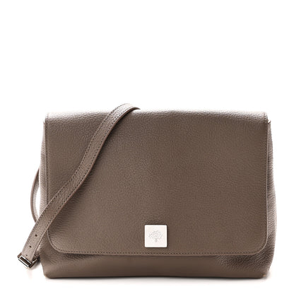 Mulberry Grained Calfskin Freya Satchel Clay 1 of 8