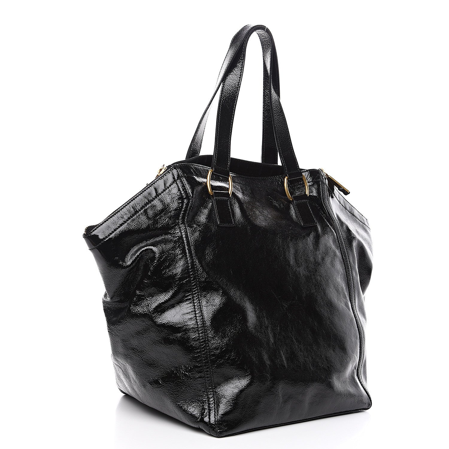 Saint Laurent Patent Medium Downtown Black 2 of 13