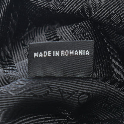 Prada Tessuto Nylon Saffiano Mini Re-Edition 2005 Bag Black 7 of 10