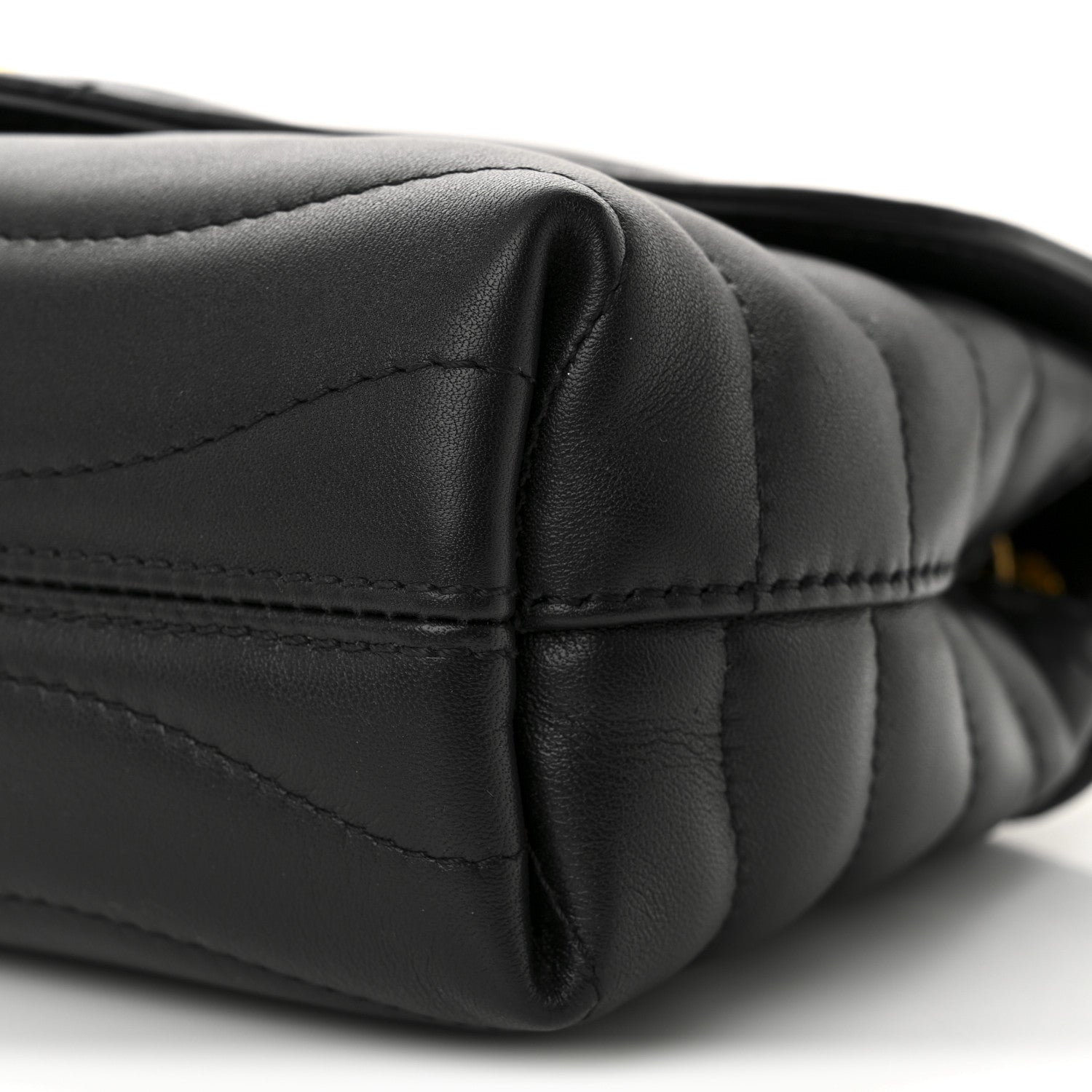 Louis Vuitton Calfskin LV New Wave Chain Bag Black 10 of 10