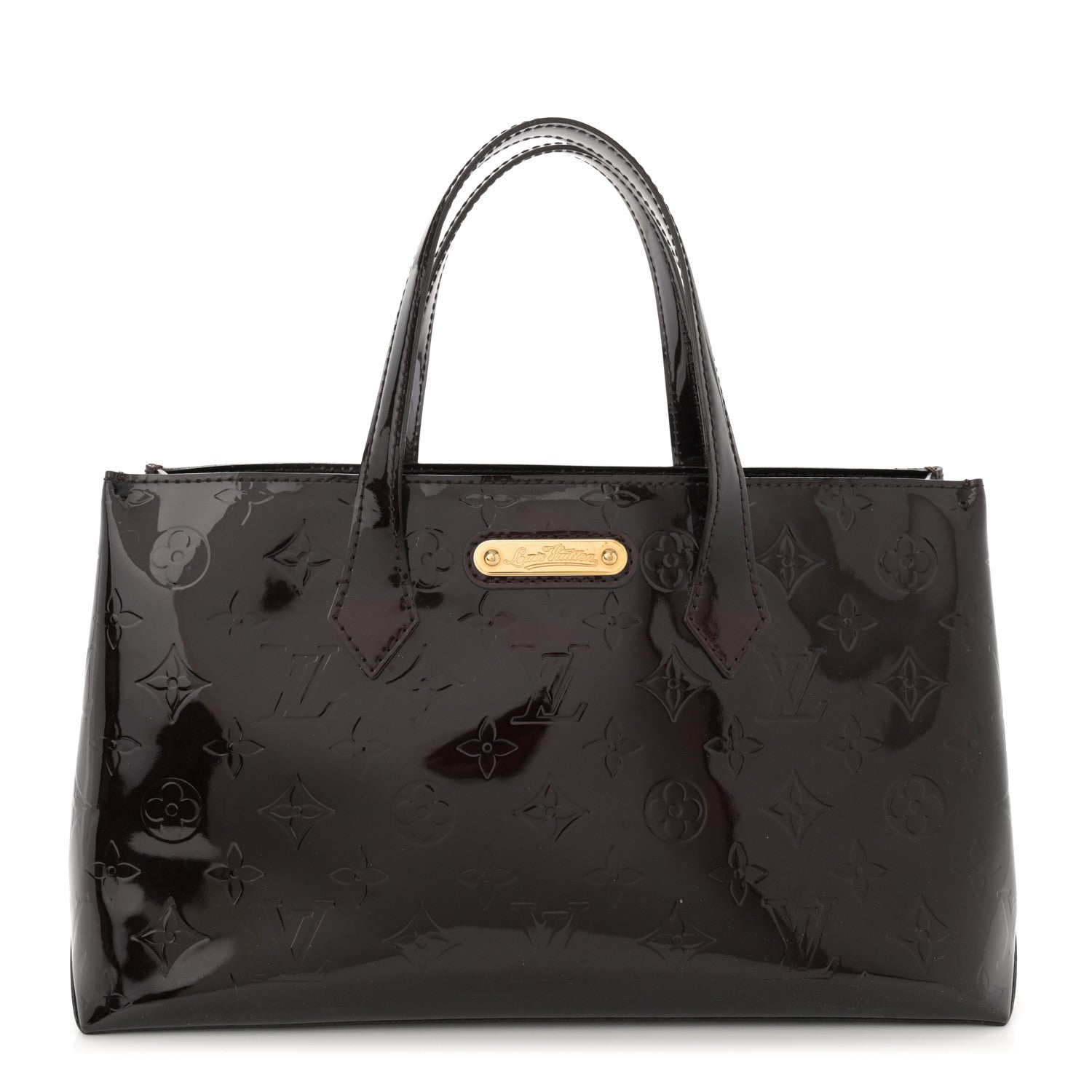 Louis Vuitton Vernis Wilshire PM Amarante 1 of 12