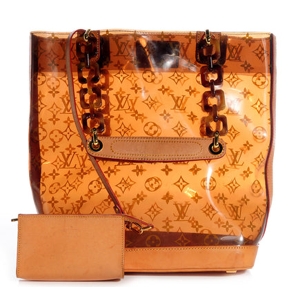 Louis Vuitton Vinyl Cabas Sac Ambre MM 1 of 10