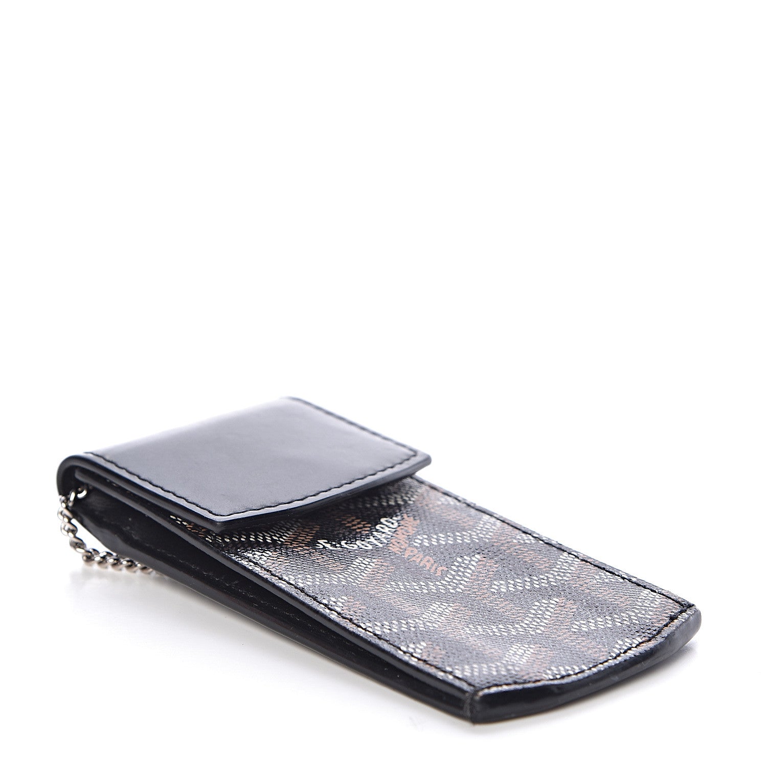 Goyard Goyardine Portier GM Key Pouch Black 4 of 7