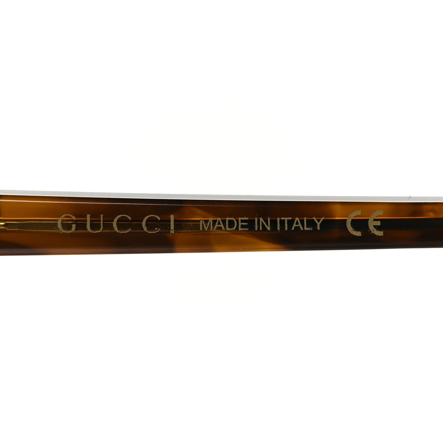 Acetate Oversize Rectangle Frame GG1072SA Sunglasses Shiny Solid Tortoise
