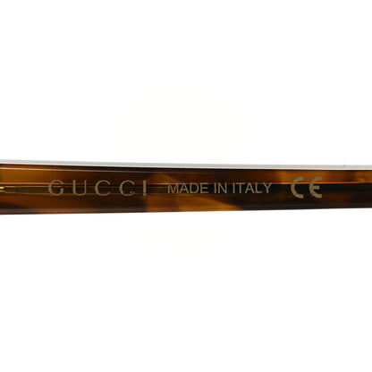 Gucci Acetate Oversize Rectangle Frame GG1072SA Sunglasses Shiny Solid Tortoise 6 of 6