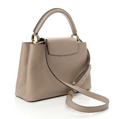 Louis Vuitton Taurillon Capucines MM Galet 2 of 8