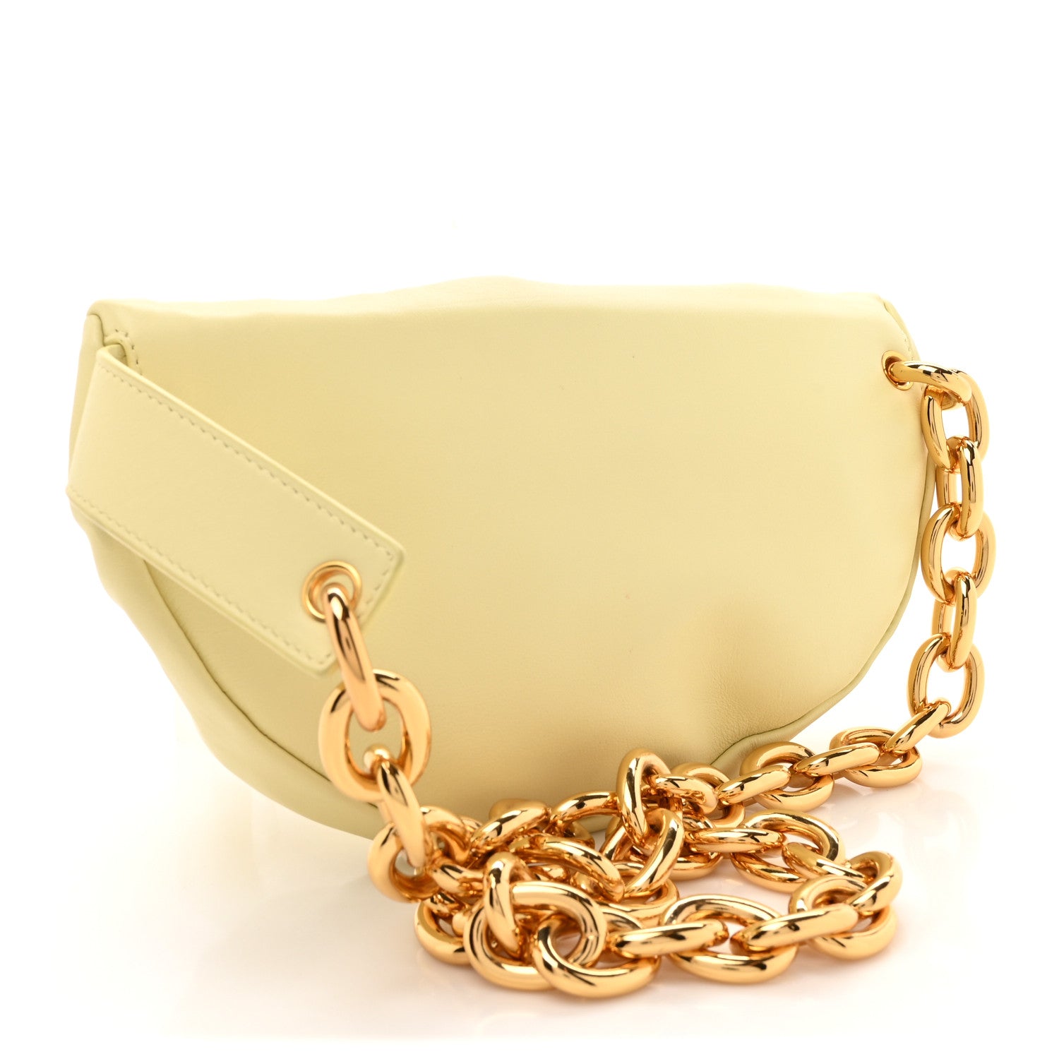 Bottega Veneta Nappa The Belt Chain Pouch Ice Cream 3 of 10