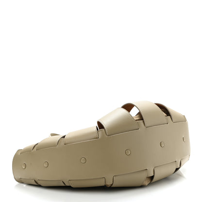 Bottega Veneta French Calfskin Shell Bag Taupe 4 of 10