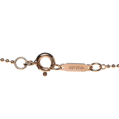 Tiffany 18K Rose Gold Diamond Crown Key Pendant Necklace 6 of 6