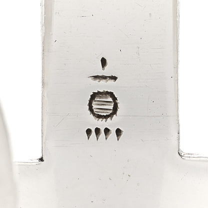 Hermes Sterling Silver Touareg Wide Cuff Bracelet 3 of 3