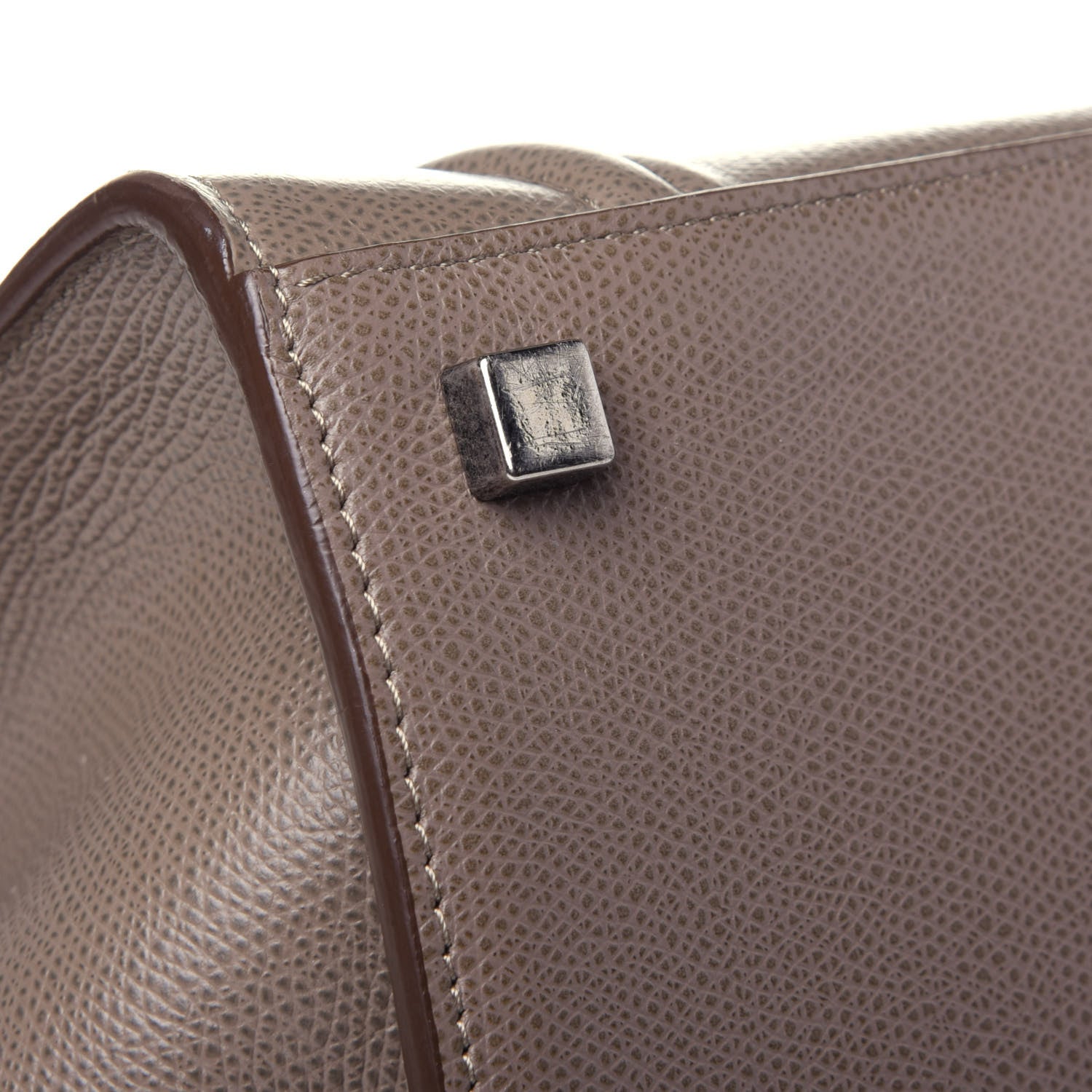 Celine Grained Calfskin Medium Phantom Luggage Taupe 12 of 12