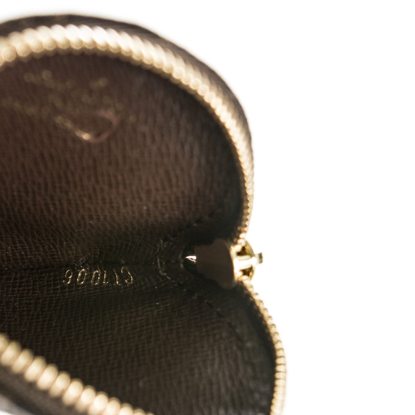 Mini Lin Round Coin Purse Ebene